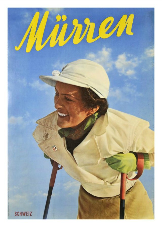 vintage ski poster