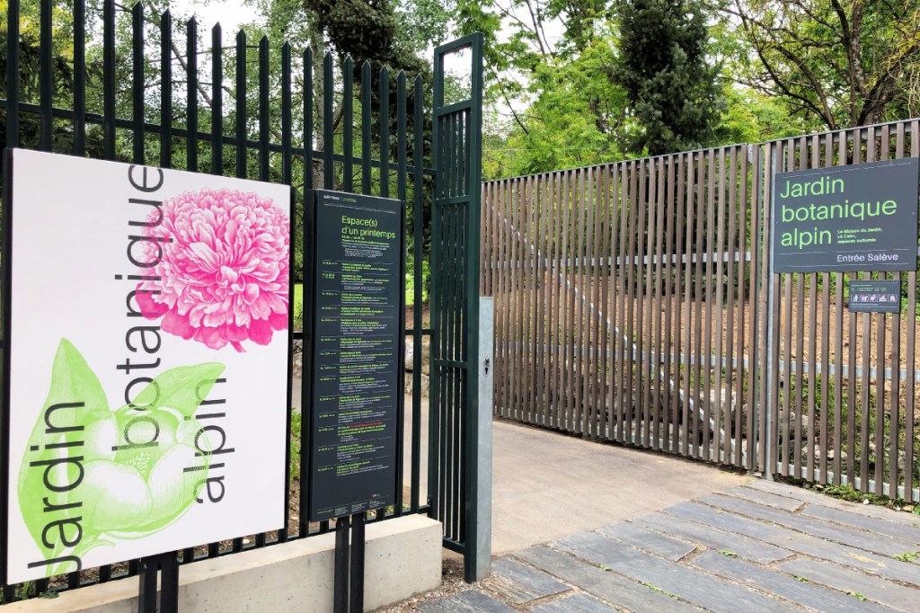 Meyrin Geneva Alpine botanical garden